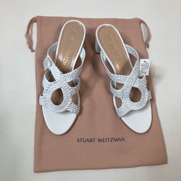 Brand new STUART WEITZMAN Woven Padded sandals size 8.5 - Picture 11 of 11